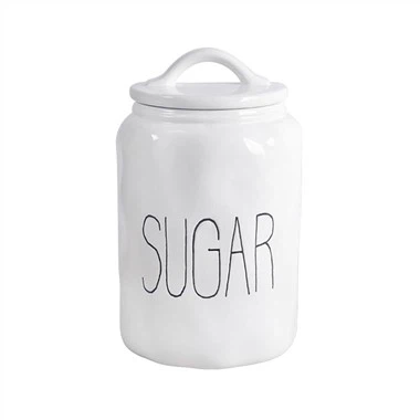 Lata De Café De Cerâmica