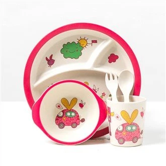 Jogo de jantar infantil de melamina