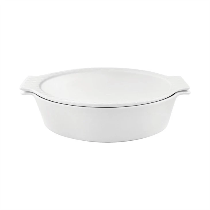 Caçarola Oval Com Tampa