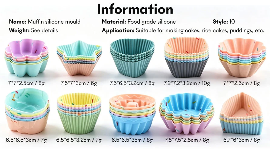 silicone muffin cups05 silicone muffin cups05