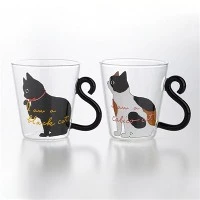Copo de vidro para gato
